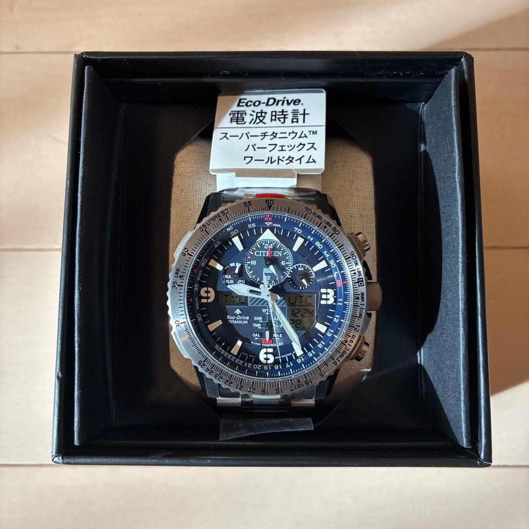 CITIZEN JY8100-80L シチズン エコドライブ スカイホーク
