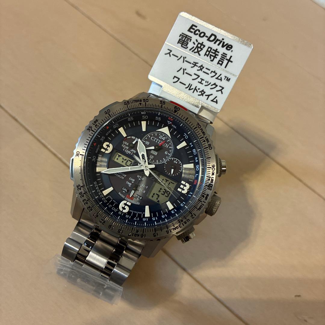 CITIZEN JY8100-80L シチズン エコドライブ スカイホーク