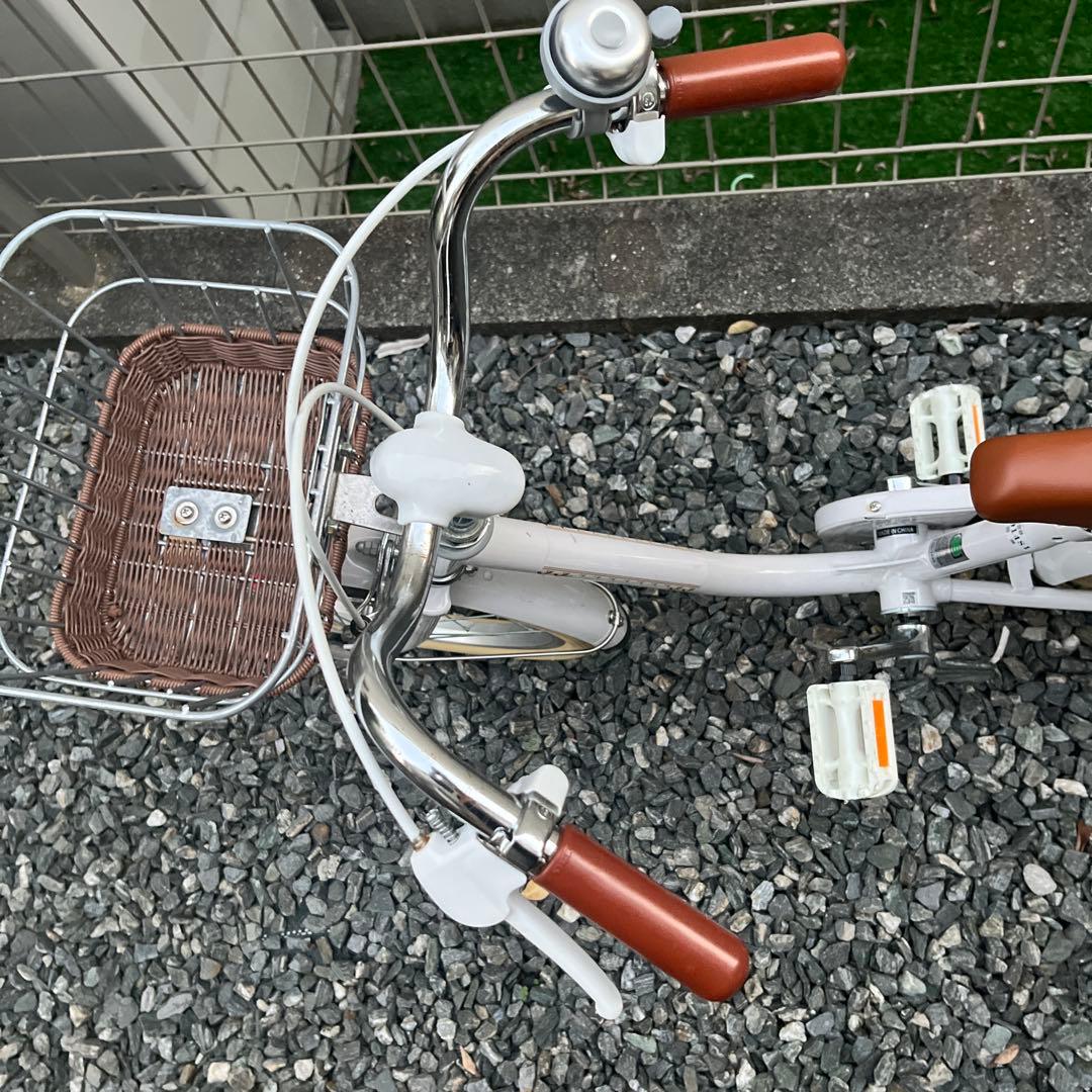 引取限定　自転車　18インチ　オリーブデオリーブ　グレージュ