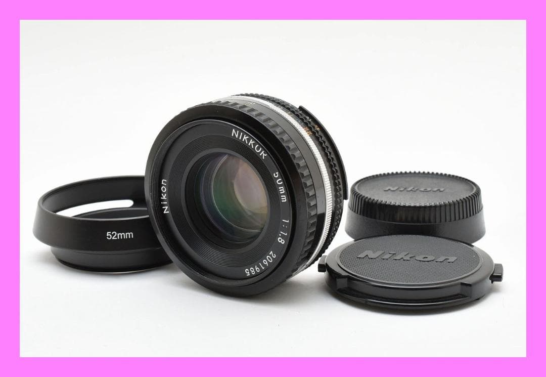 ■ パンケーキ 軽量 単焦点　Nikon Ai NIKKOR 50mm F1.8