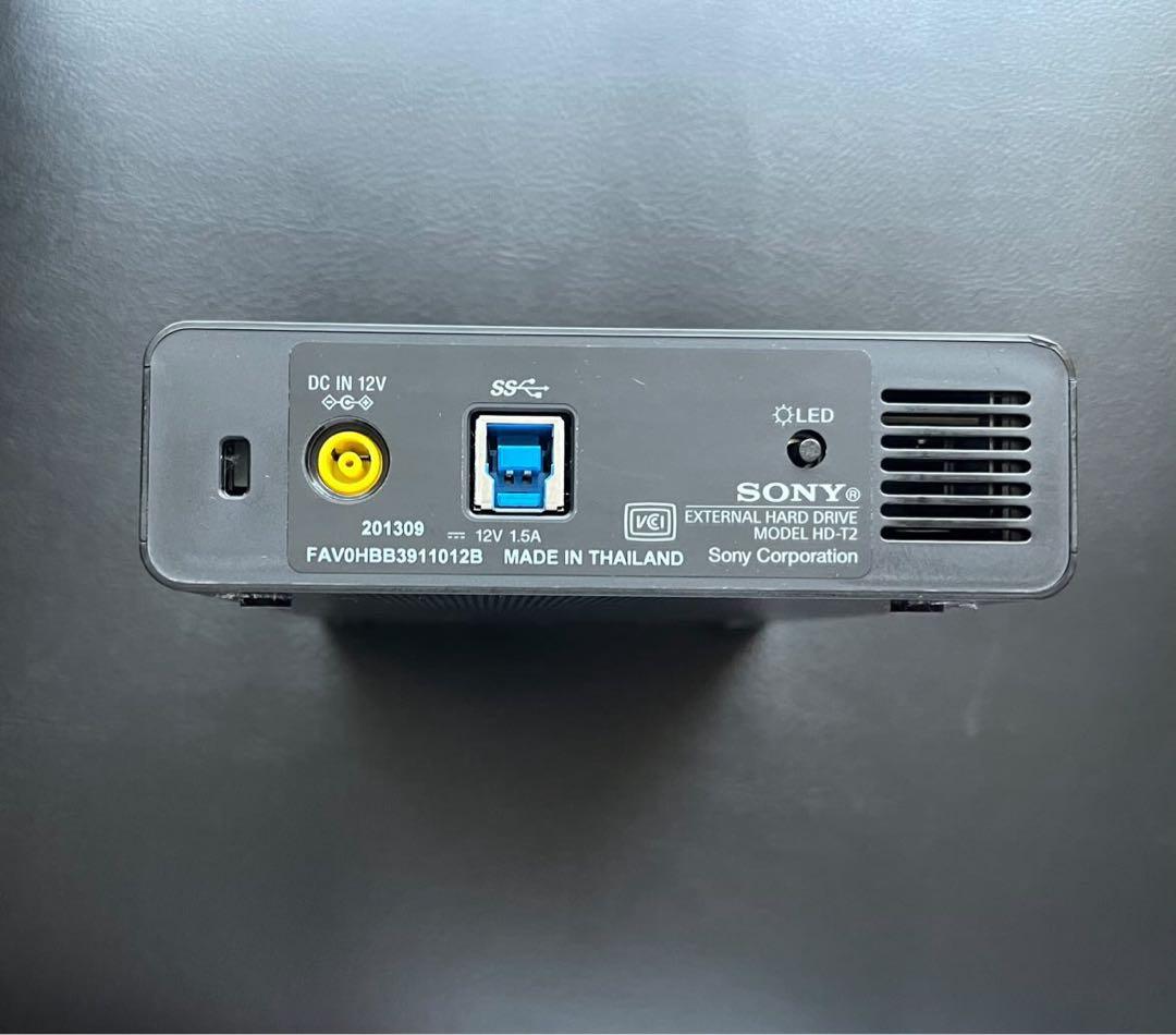 Sony HD-T2 2TB 外付けHDD 高速USB3.0 録画対応