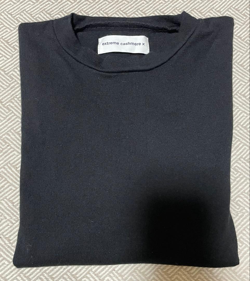 新品extreme cashmereエクストリームカシミア半袖クルーネックティー