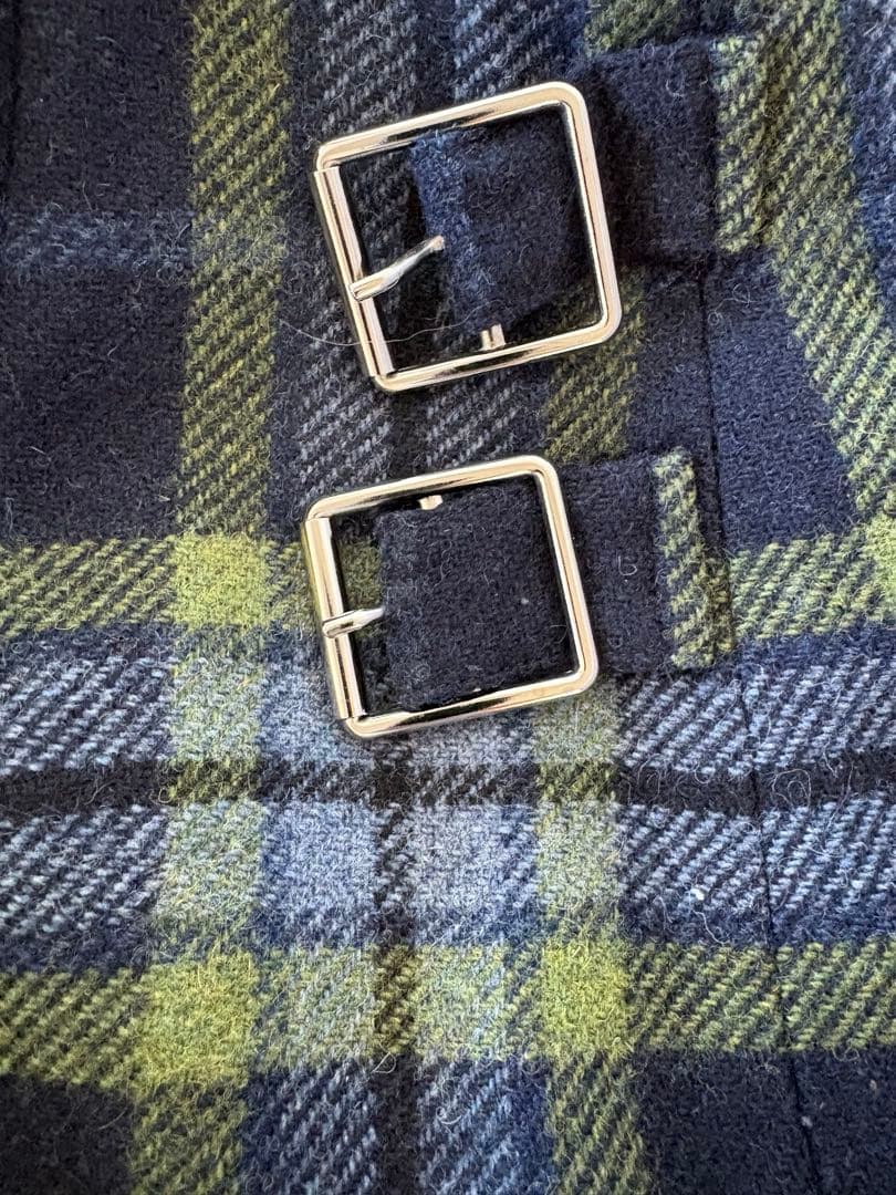 専用ですオニールオブダブリン　チェックキルトスカート　ラップスカートGB8 起毛