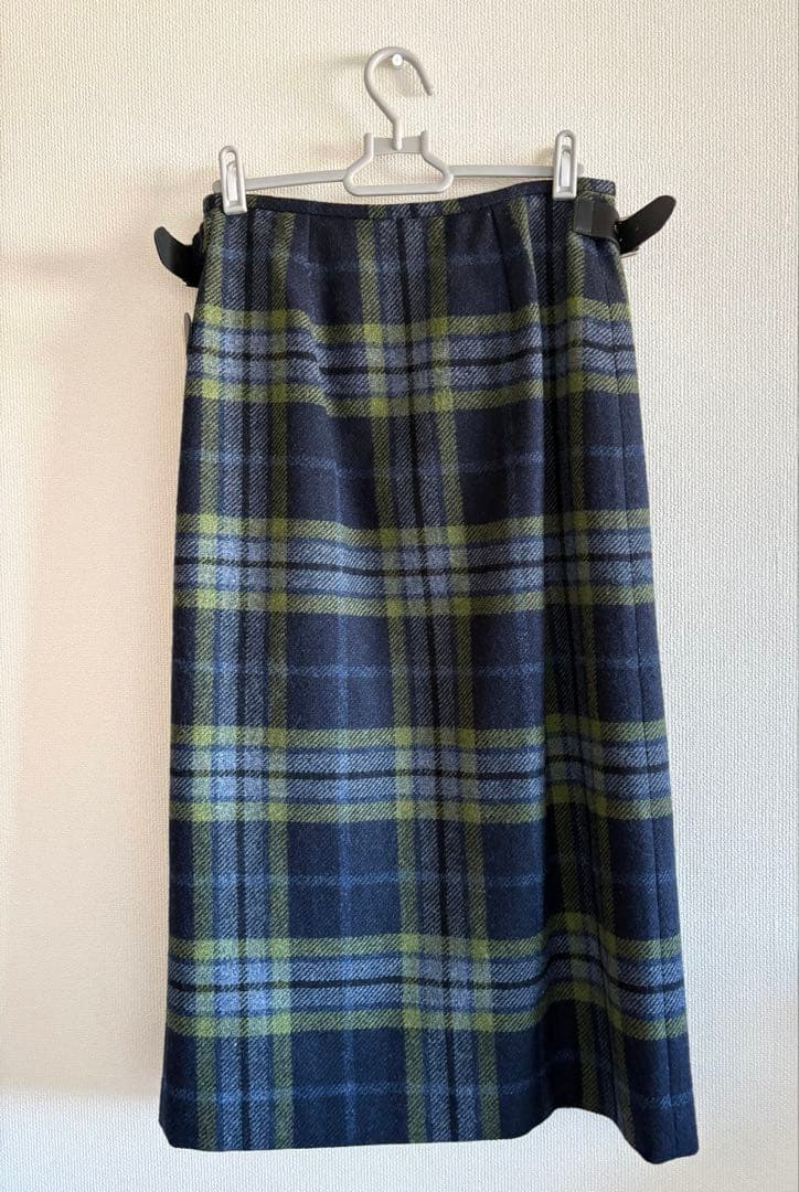専用ですオニールオブダブリン　チェックキルトスカート　ラップスカートGB8 起毛