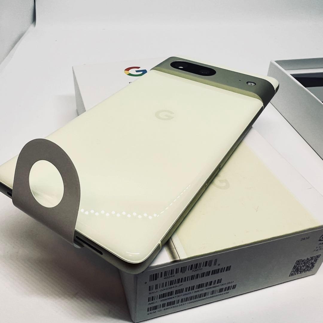 【未使用 交換品】 Google Pixel 7 レモングラス 本体 付属品