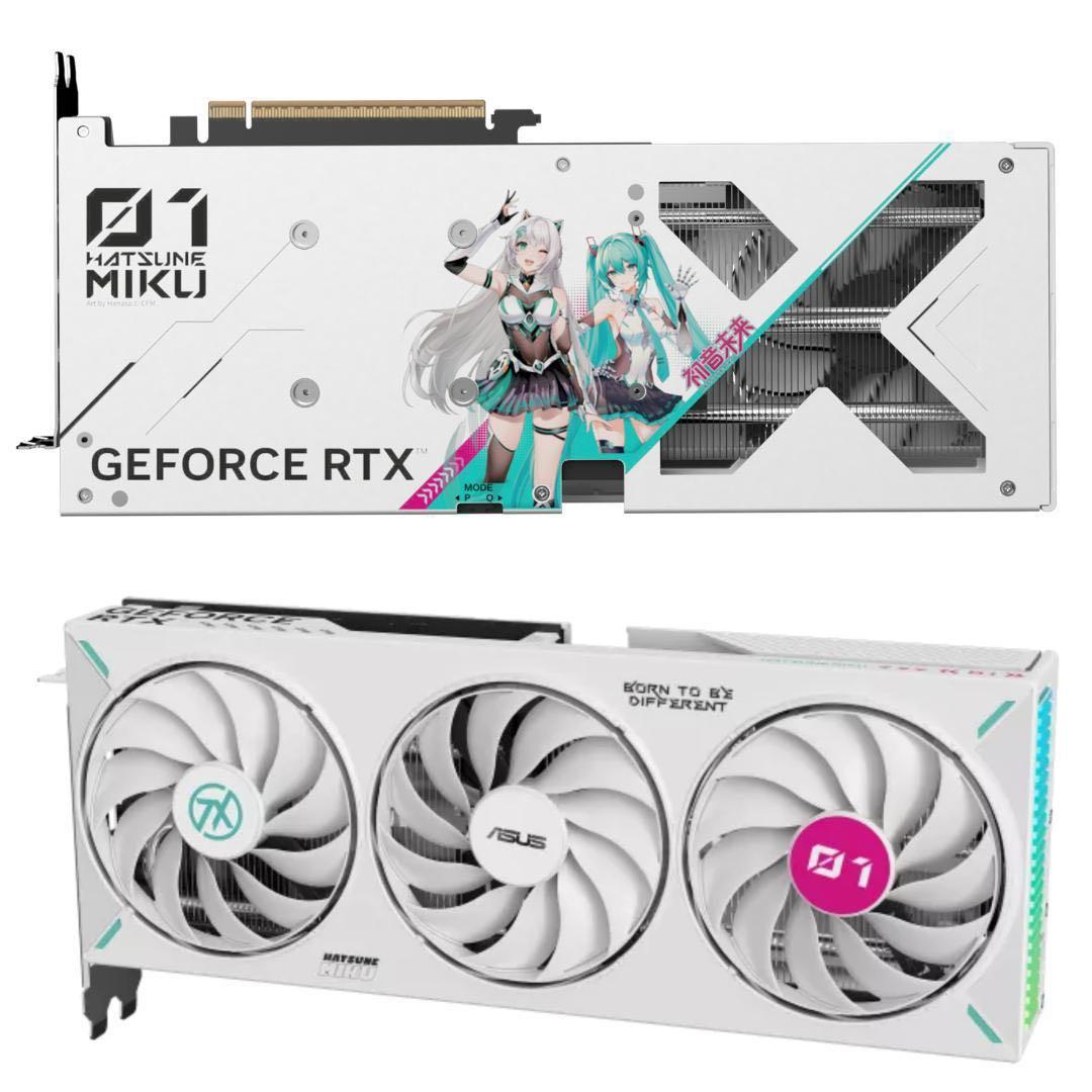 【超激レア日本未発売】Asus RTX 5060 ti 初音ミクエディション