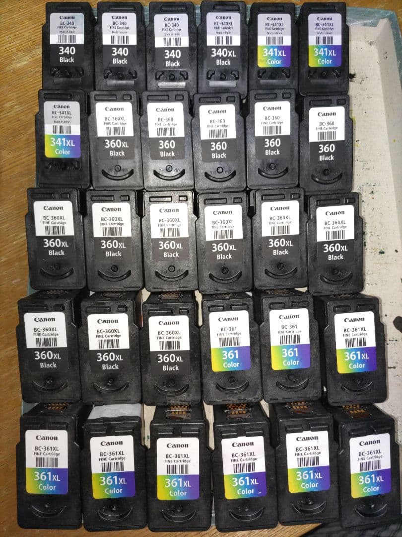 【CANON純正品】Canon プリンターインクカートリッジ 30個セット