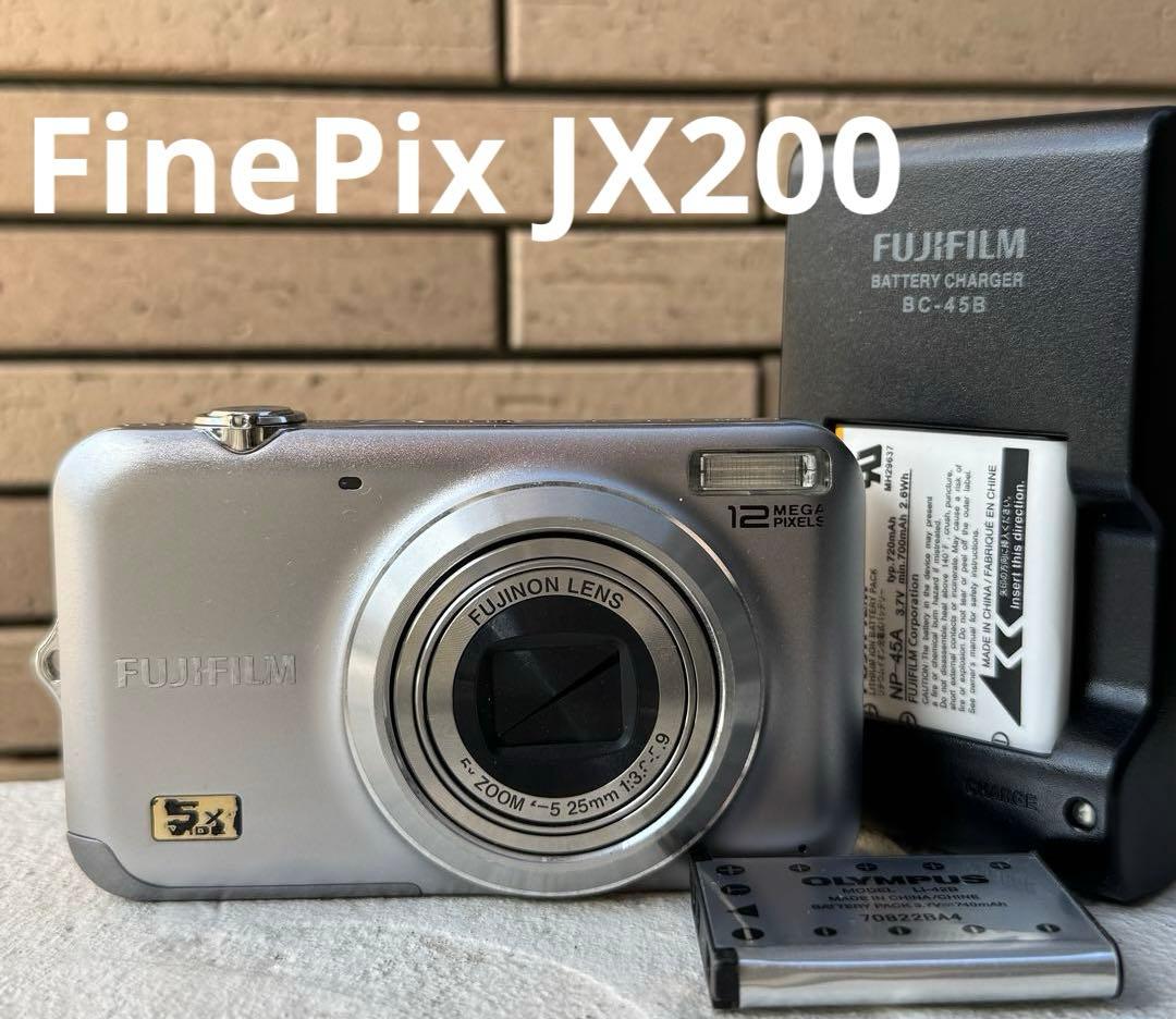 実写美⭕️美品【動作確認済】FUJIFILM FinePix JX200
