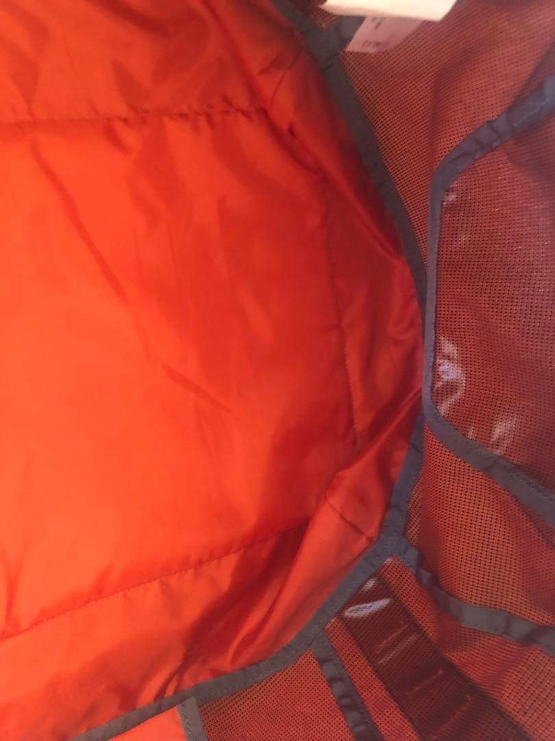 patagonia 防水ボストンバッグ オレンジ　70L