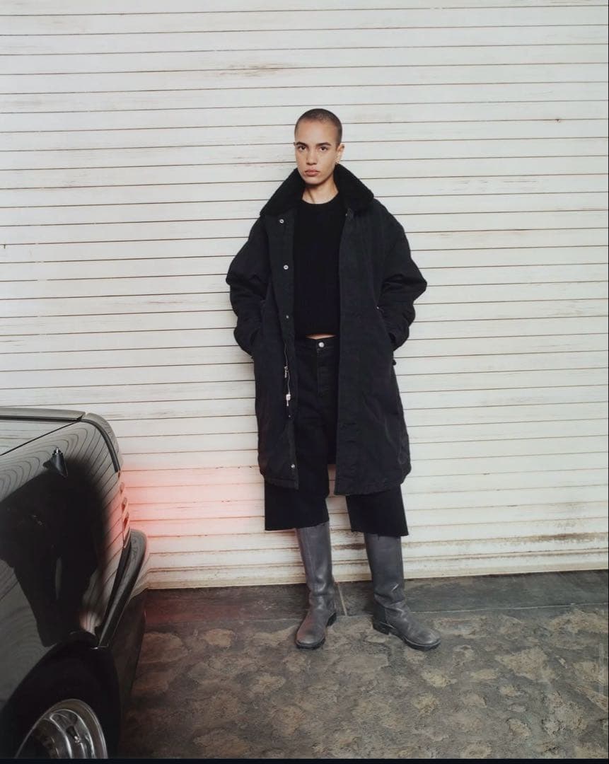 stussy ボアコート