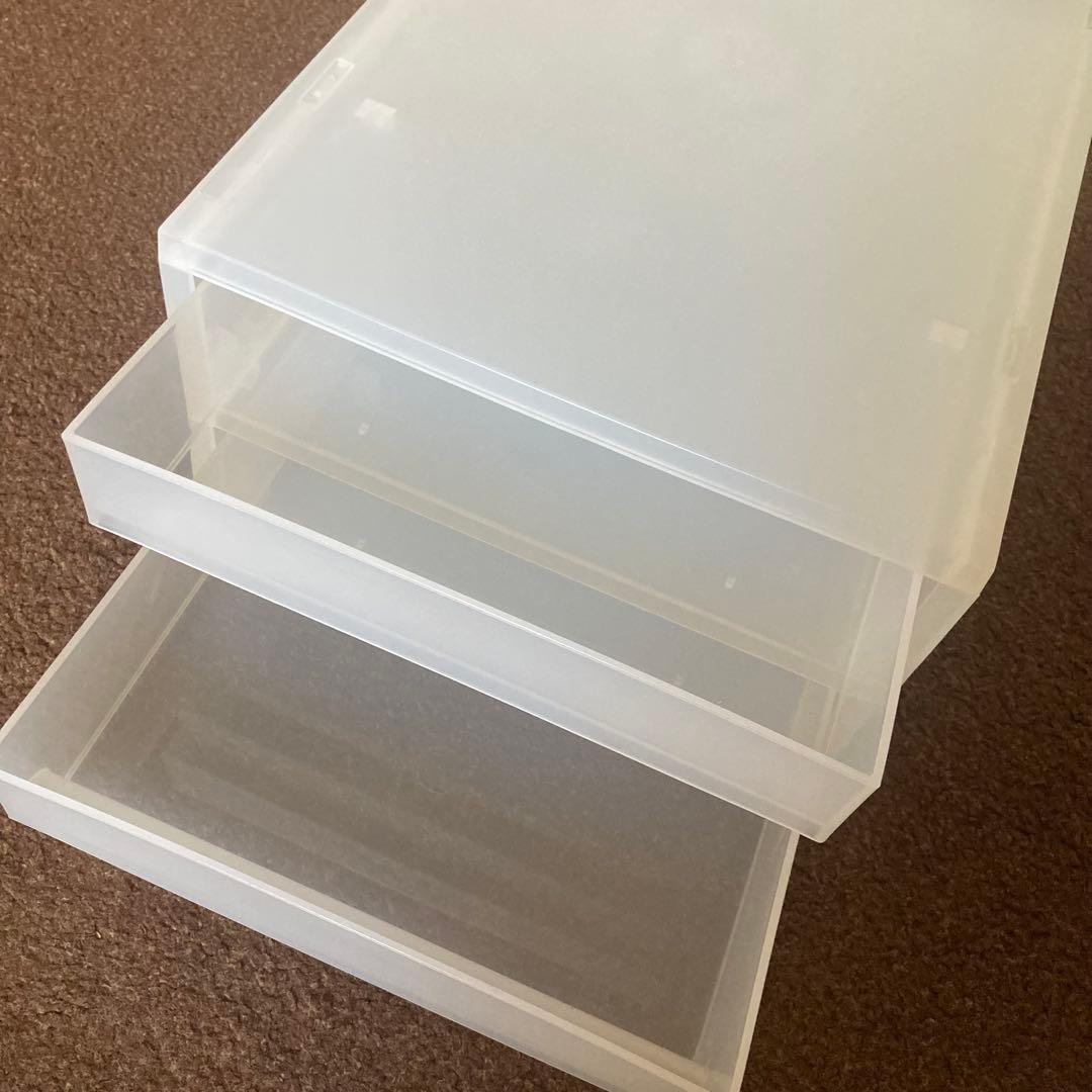 【期間限定価格】マスキングテープ他139点セット/無印良品2段引き出し収納付き