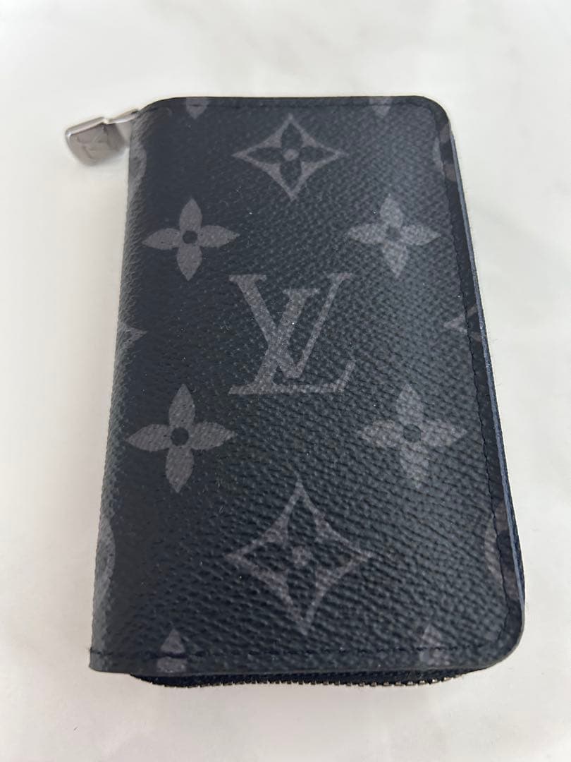 【極美品】ルイヴィトン ケース ジッピー・パース ヴェルティカル