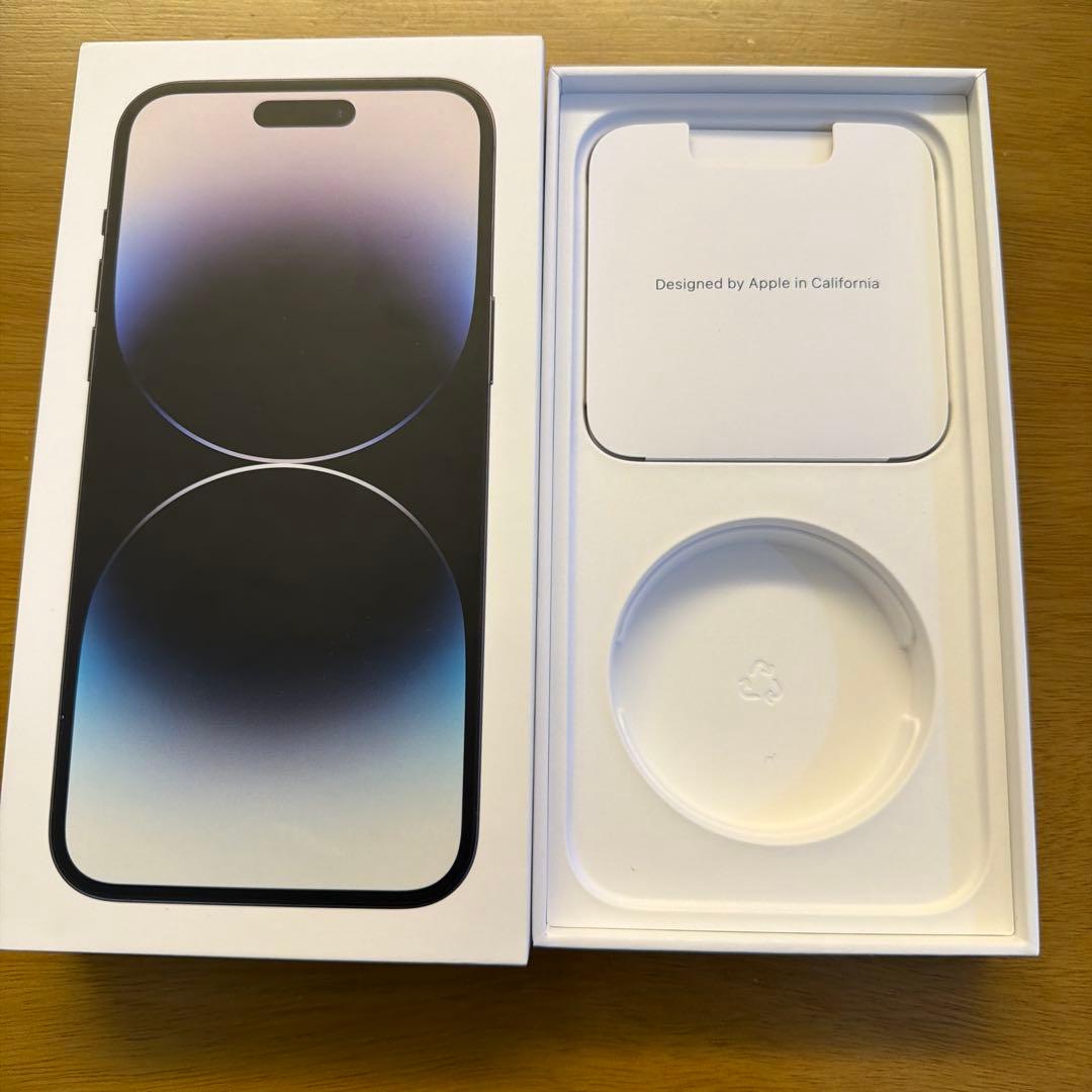 【美品】iPhone 14 Pro Max 128GB スペースブラック 本体