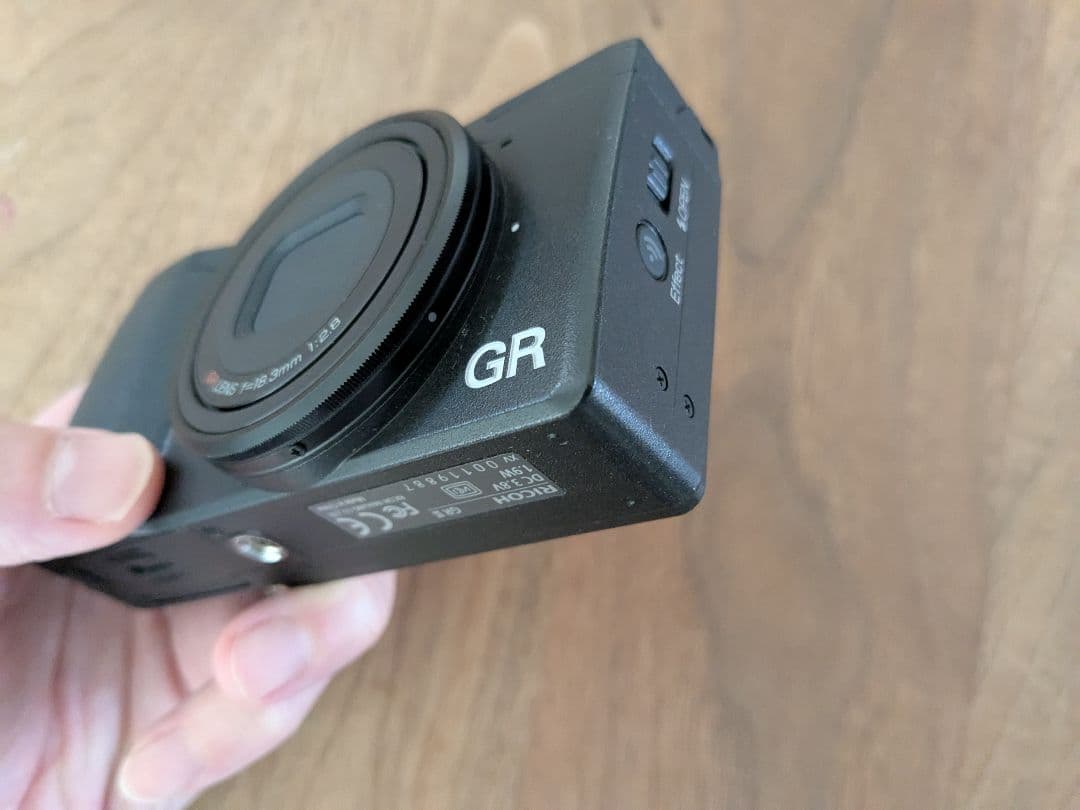 RICOH GRⅡ コンパクトデジタルカメラ 通電、簡易動作確認