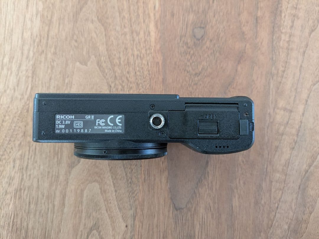 RICOH GRⅡ コンパクトデジタルカメラ 通電、簡易動作確認