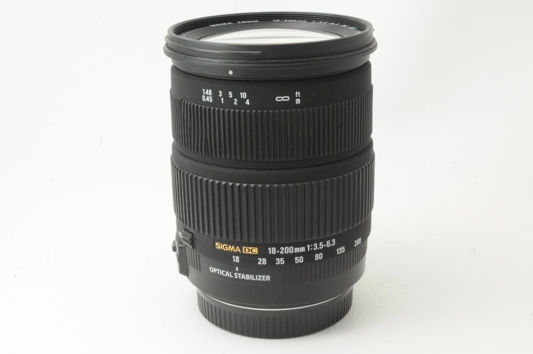 SIGMA シグマ 18-200mm F3.5-6.3 DC OS キヤノン用