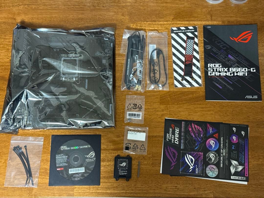 【美品】ASUS ROG STRIX B660-G GAMING WIFI 本体