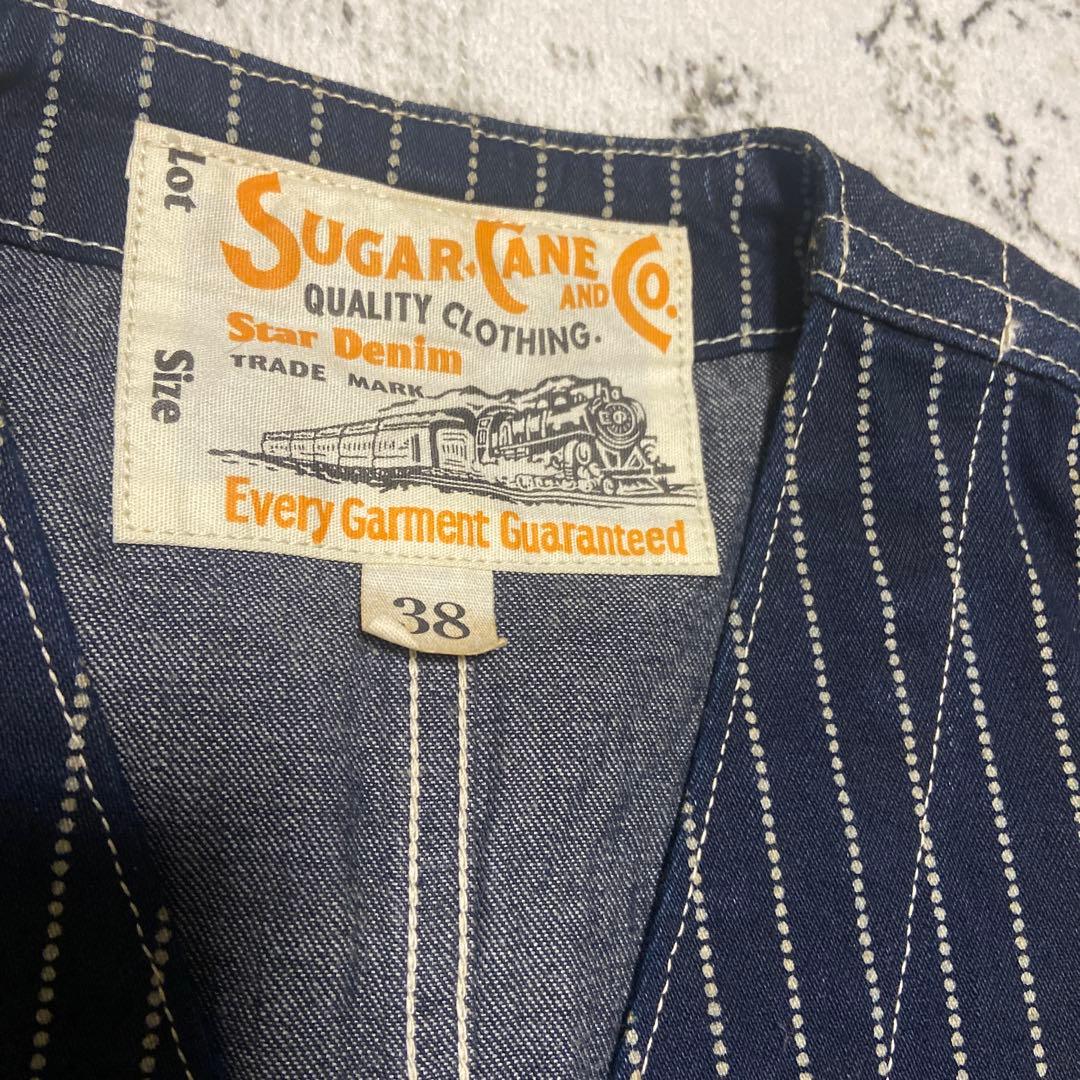 SUGAR CANE シュガーケーンウォバッシュワークベスト38