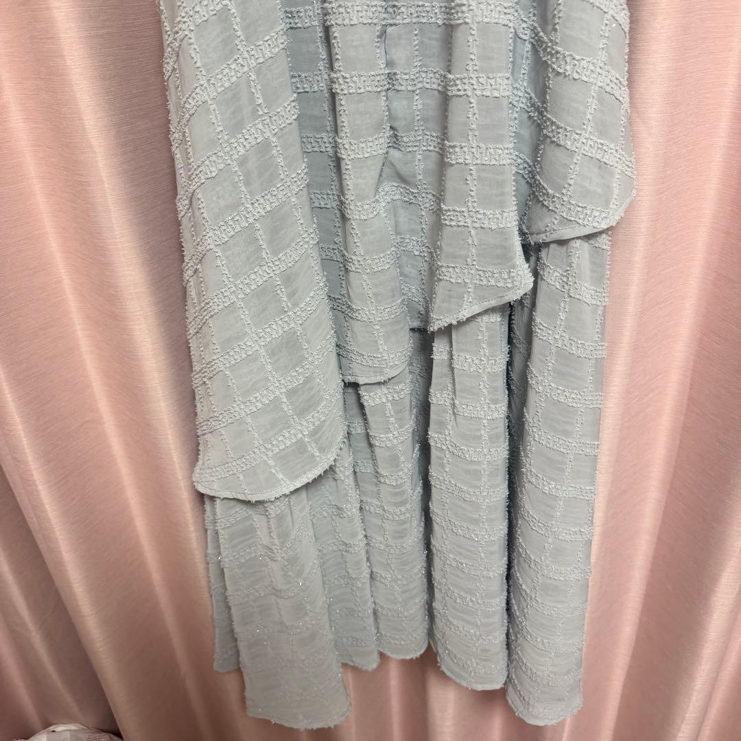 ❤*︎様 Rosé Muse Jacquard check dressグレー