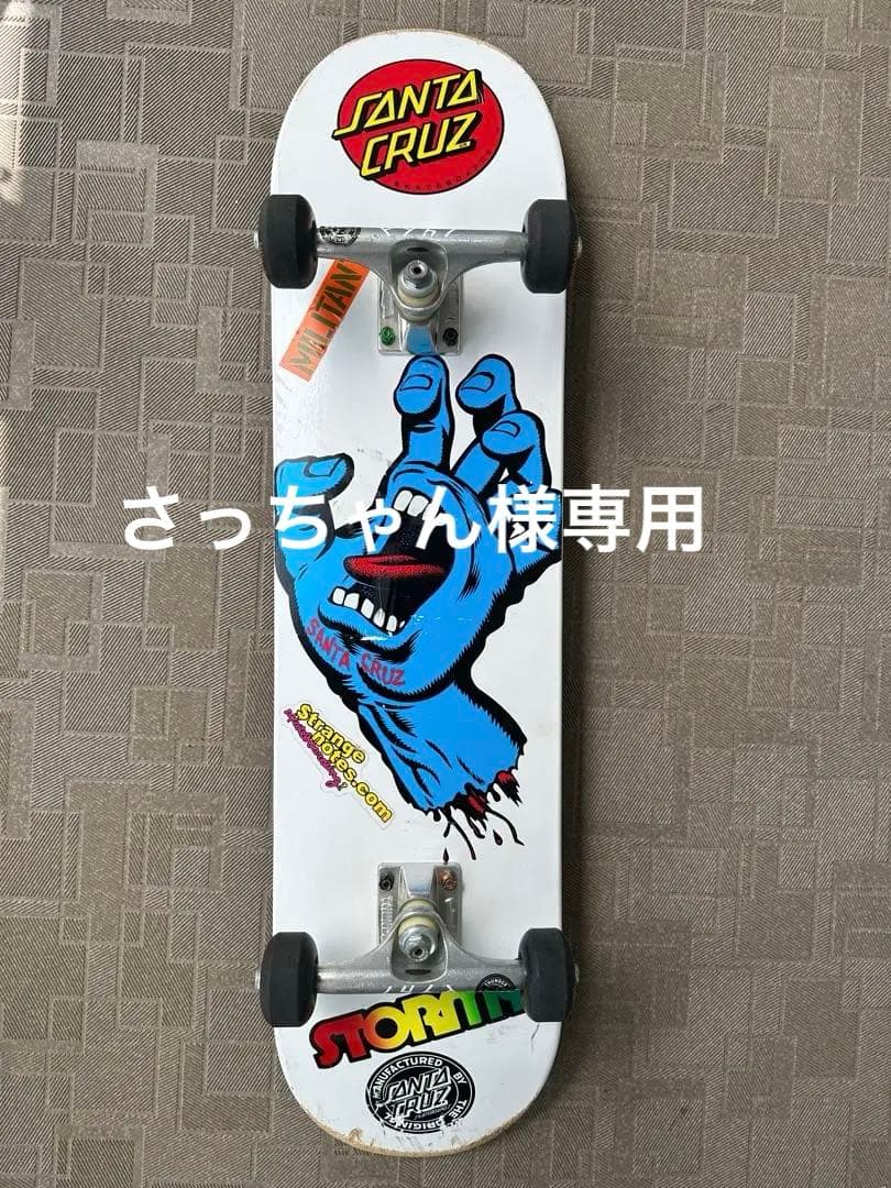 SANTA CRUZ スケートボード コンプリート　STORMY不織布バッグ付き