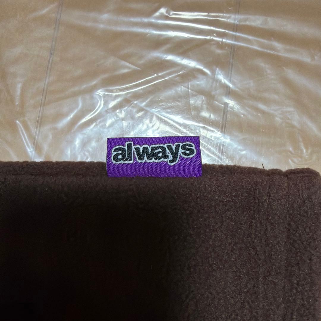 always ネックウォーマー
