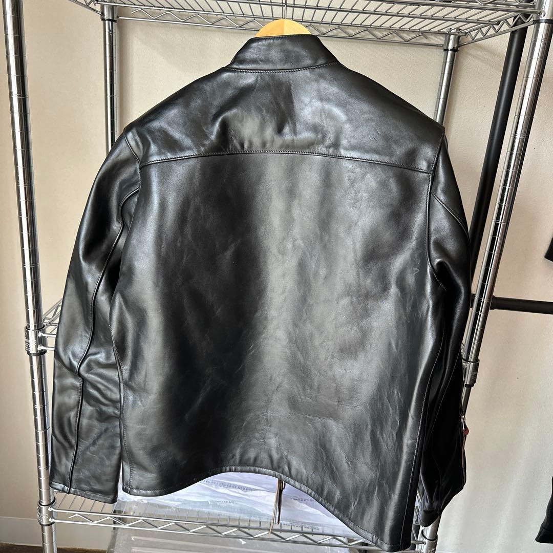 茶芯ホースハイド singleriderライダースジャケットサイズL