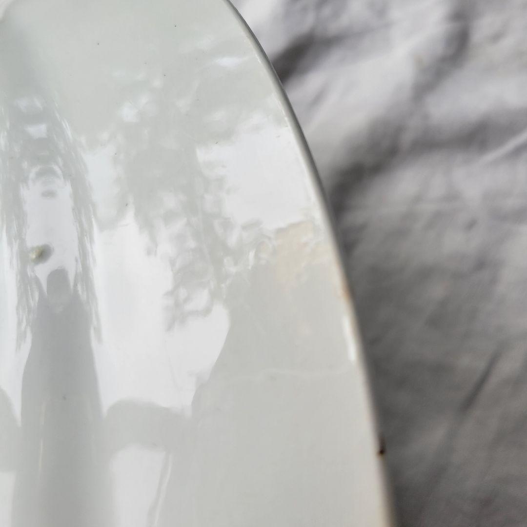 フランス　アンティーク　オーバル皿　バスク