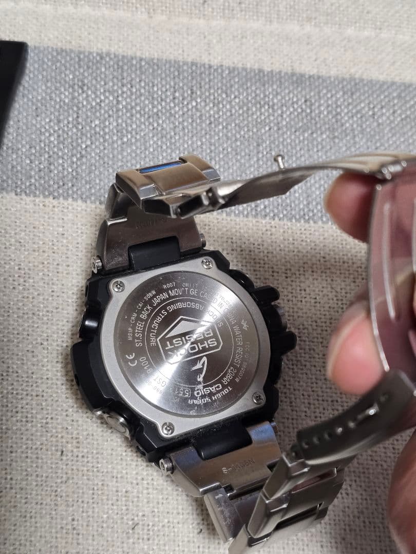 G-SHOCK　Gショック　GST-B100 g-steel ソーラー