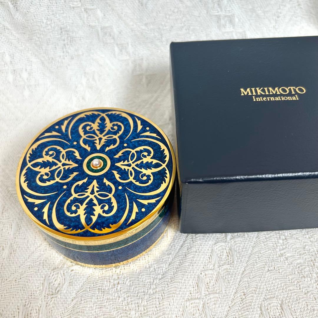 MIKIMOTO ミキモト ジュエリーケース 小物入れ　パールアクセサリーケース