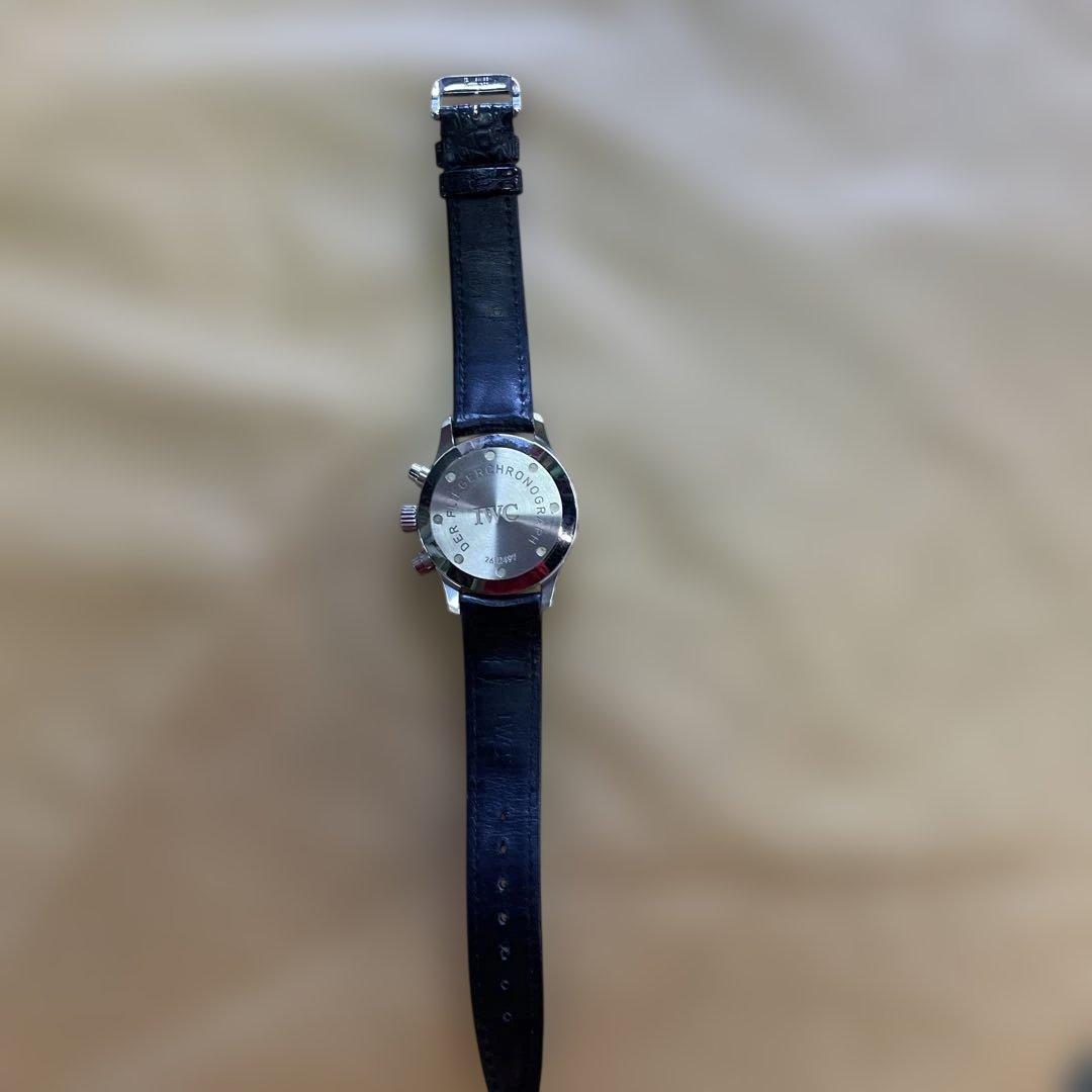 IWC クロノグラフ ブラック文字盤