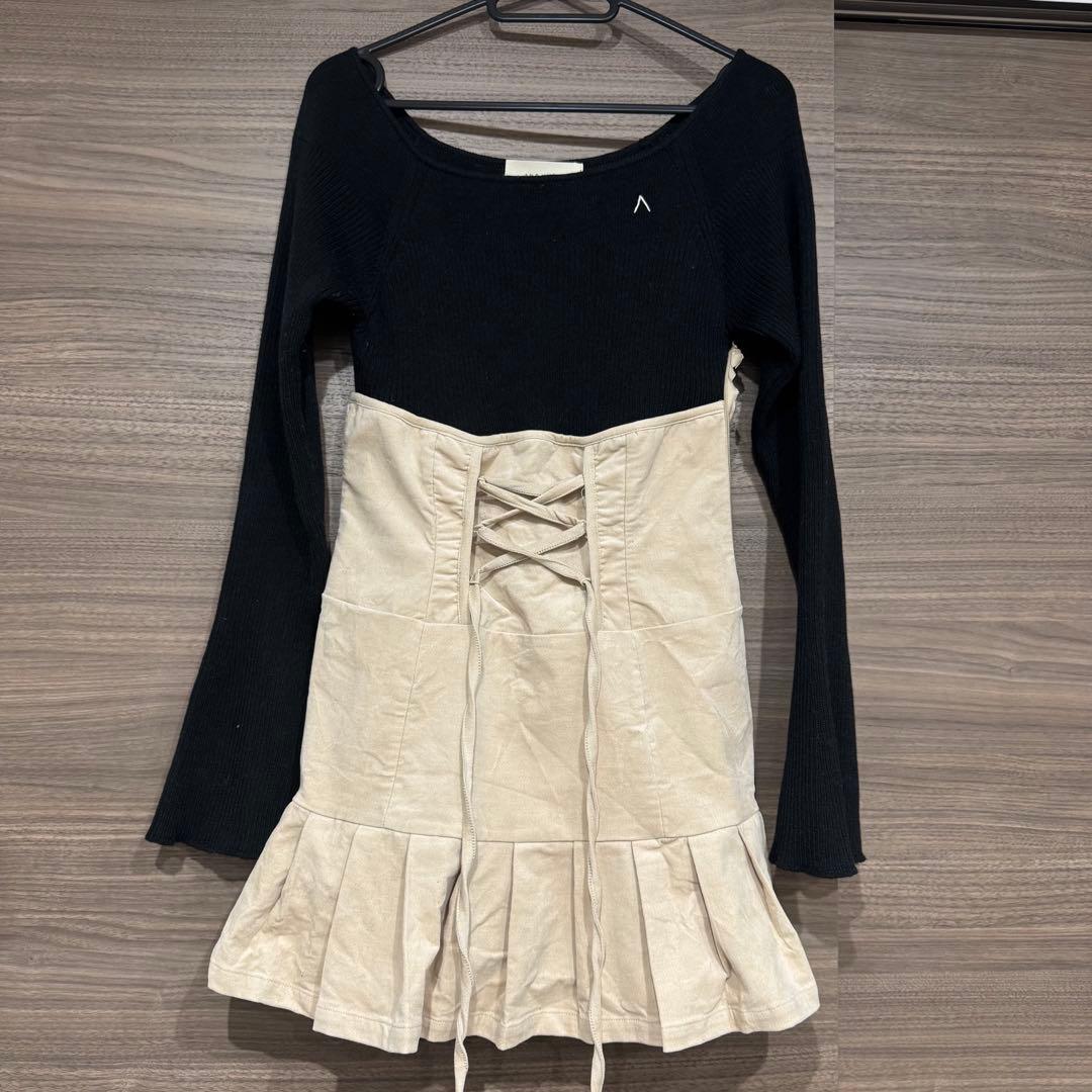 アンドマリー ミニワンピース