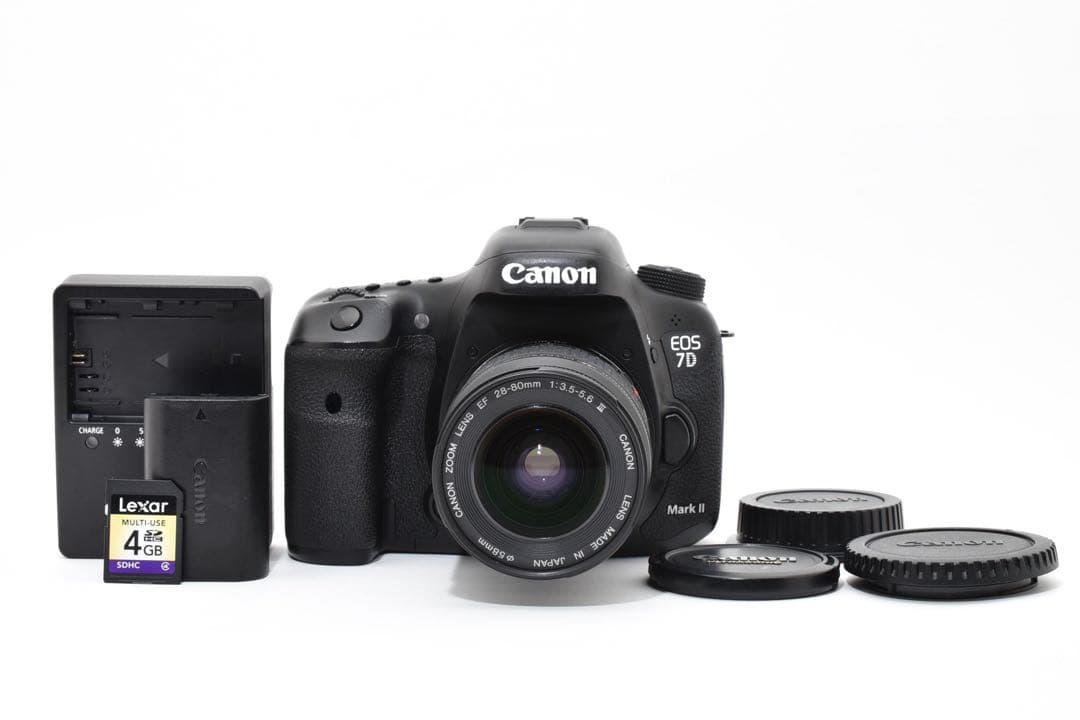 デジタル一眼レフカメラ Canon EOS 7D MarkⅡ 標準レンズセット