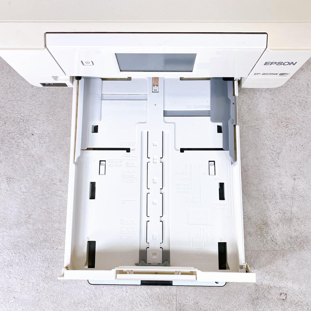 【現状品/ジャンク】EPSON EP-807AW カラリオプリンター