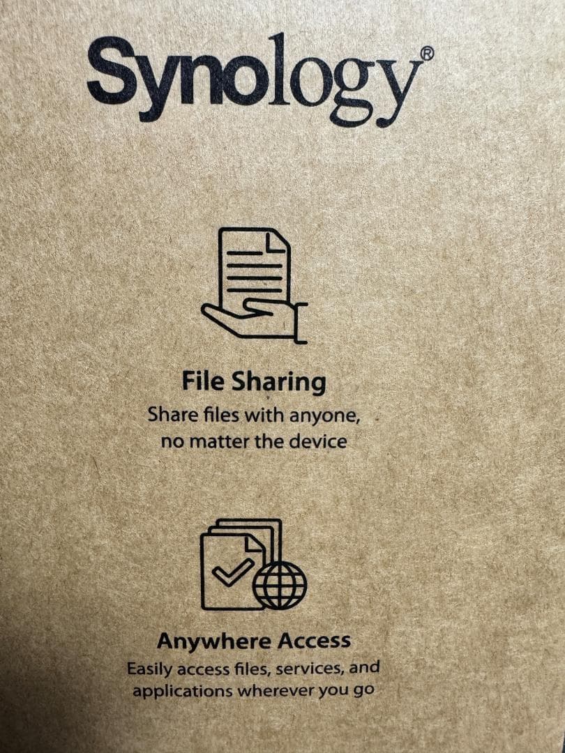 Synology NAS 2ベイ／シノロジー／デュアルコアCPU　SATA対応