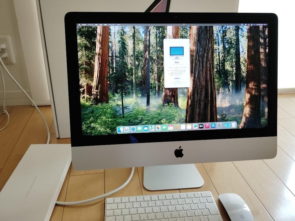 iMac 4K 21.5 2019年　SSD　500GB