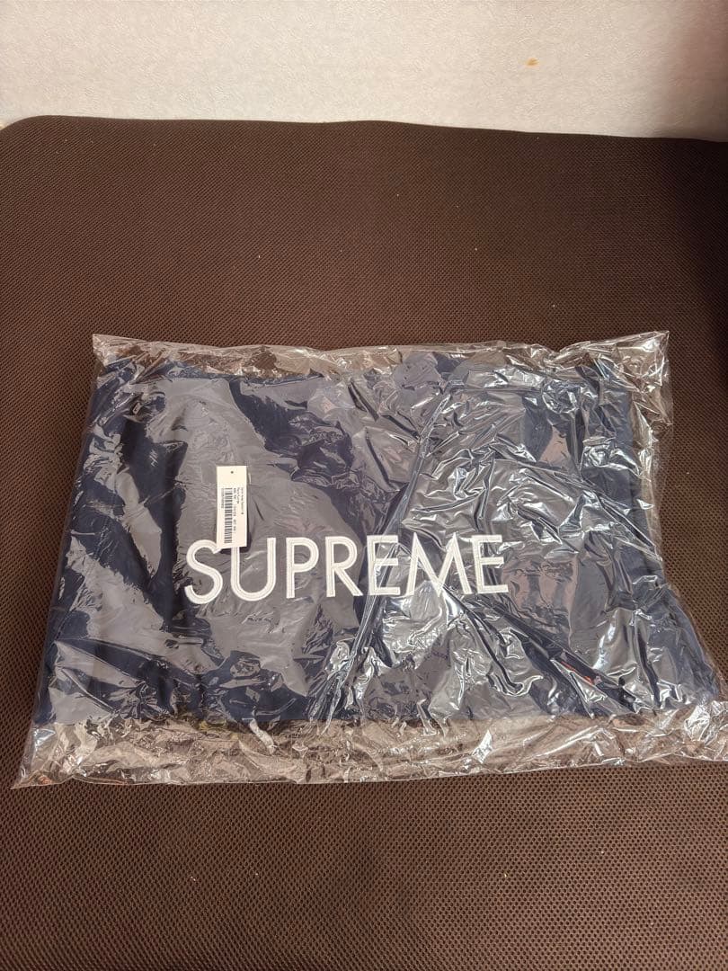 Supreme Capital Hooded Sweatshirt ネイビー L