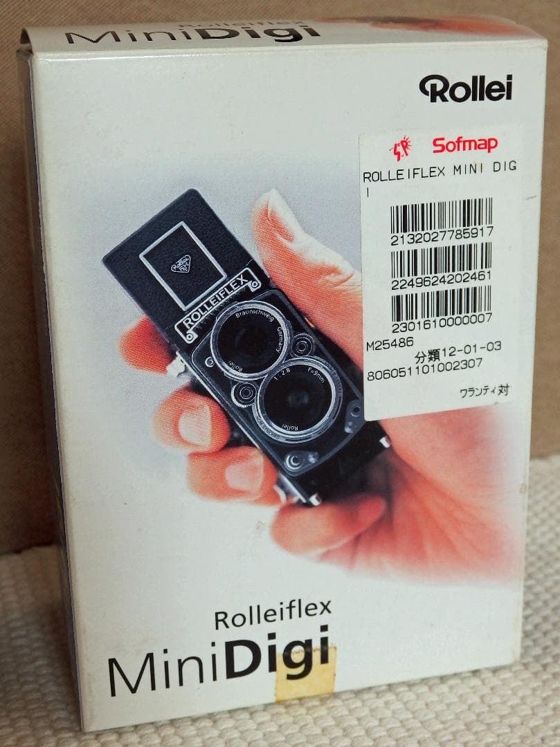 【ジャンク品】Rolleiflex MiniDigi バッテリー,充電器付き
