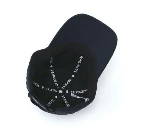 パーリーゲイツ　キルティング2way キャップ（unisex）ネイビー×ホワイト