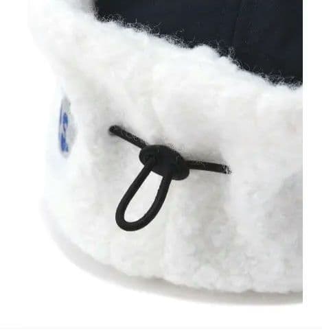 パーリーゲイツ　キルティング2way キャップ（unisex）ネイビー×ホワイト