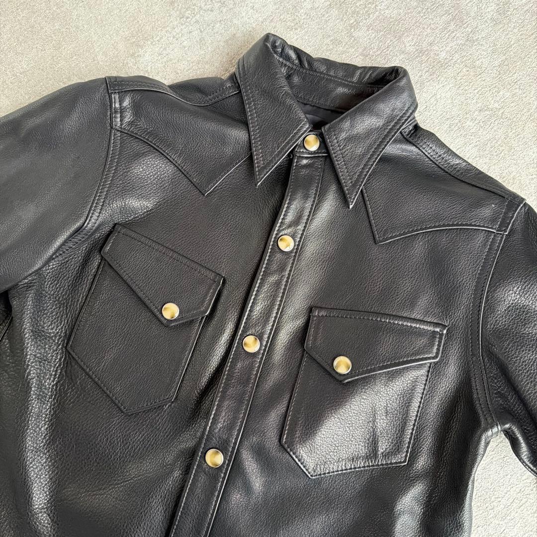 Y'2LEATHER （ワイツーレザー）レザーシャツ