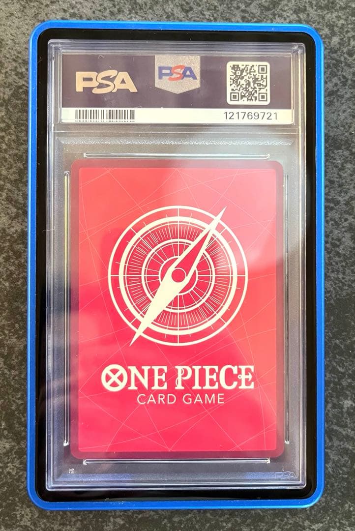 【PSA10】ドジャース　ルフィ　ワンピースカード　マグネットローダー付き