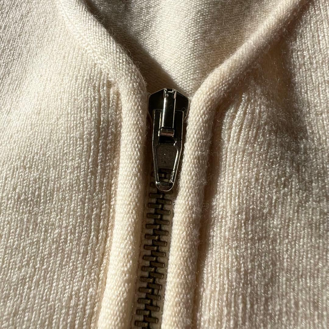 90s Giorgio Armani ハーフジップ ウール ニット ヴィンテージ
