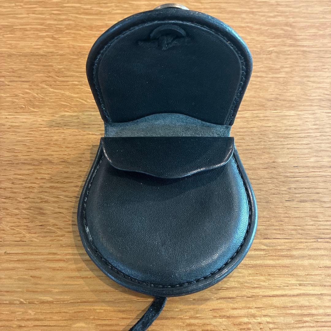 ゴローズ　丸型小銭入れ　ブラック