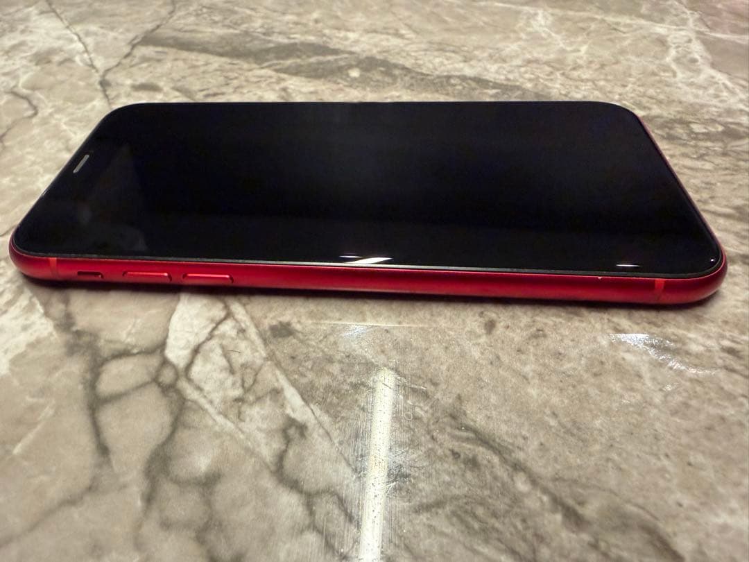 iPhone XR 本体 レッド128GB 美品　中古