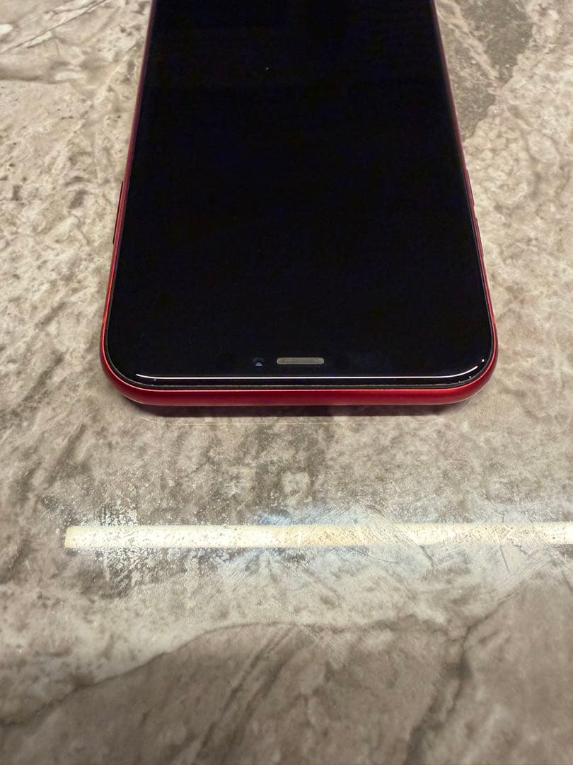 iPhone XR 本体 レッド128GB 美品　中古