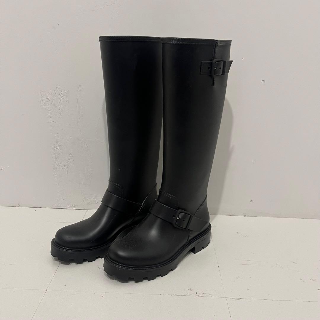 美品　定価10万　jimmychoo ジミーチュウ　レインブーツ