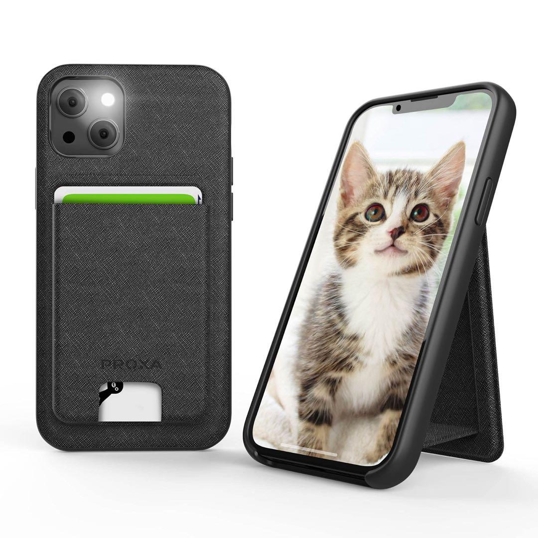 ★PROXA iPhone 13 用 多機能 ケース 6.1インチスタンド付き