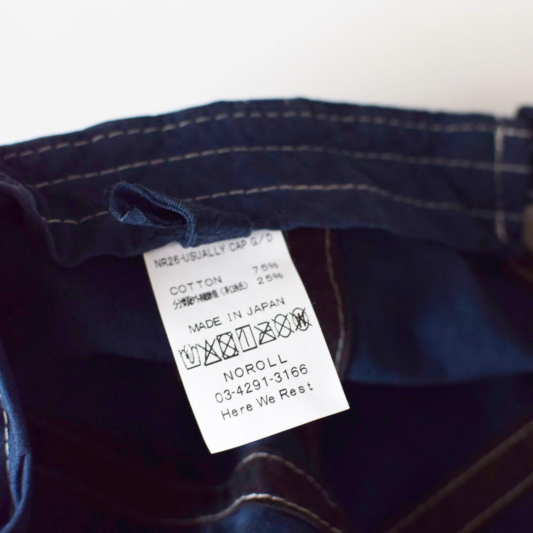 帽子 NOROLL USUALLY CAP G/D