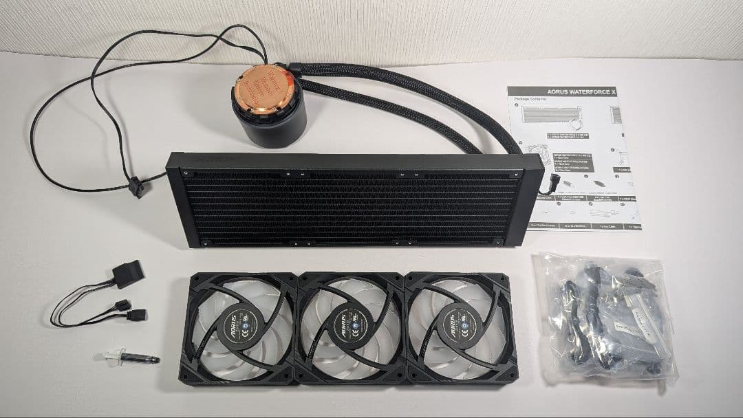 AORUS WATERFORCEX II 360 ジャンク品 簡易水冷クーラー