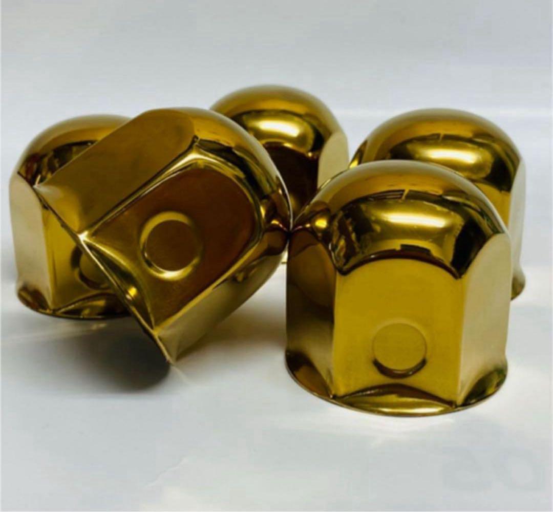◆新発売◆ゴールドステン◆ナットキャップ◆JIS規格41x46mm◆24個